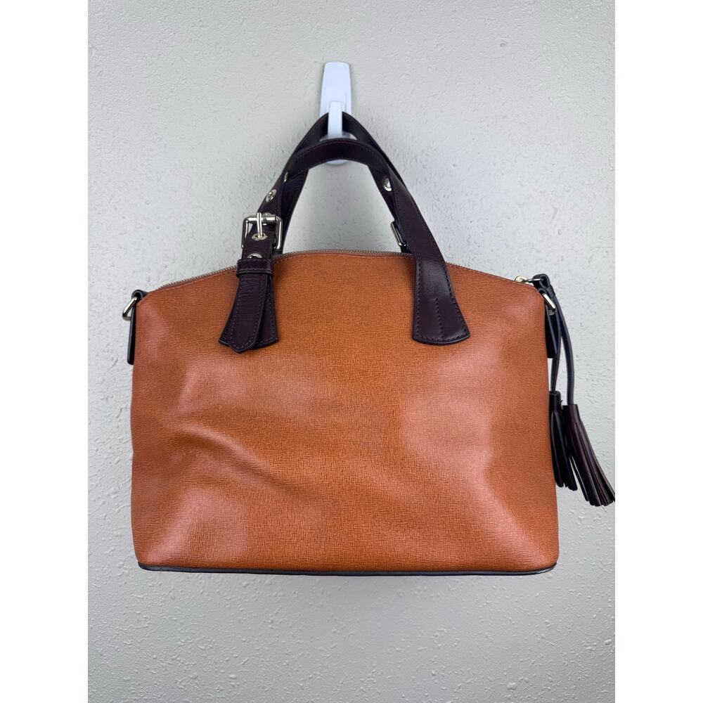 Dooney & Bourke Leather Trina Satchel - Picture 3 of 9